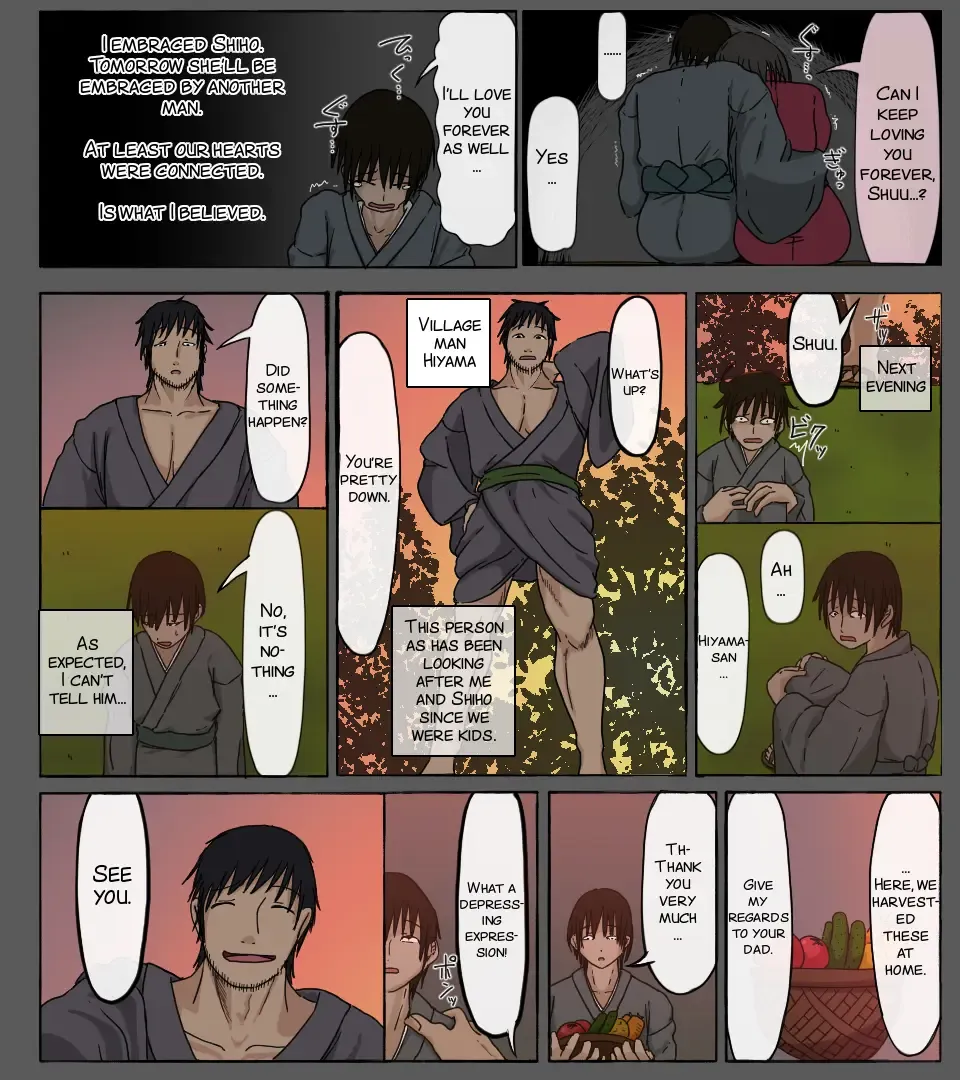 [Toda Hisaya] Mura no Okite - Koibito wa Ore no Mae de Hoka no Otoko to Fuufu ni Naru Fhentai - Page 6