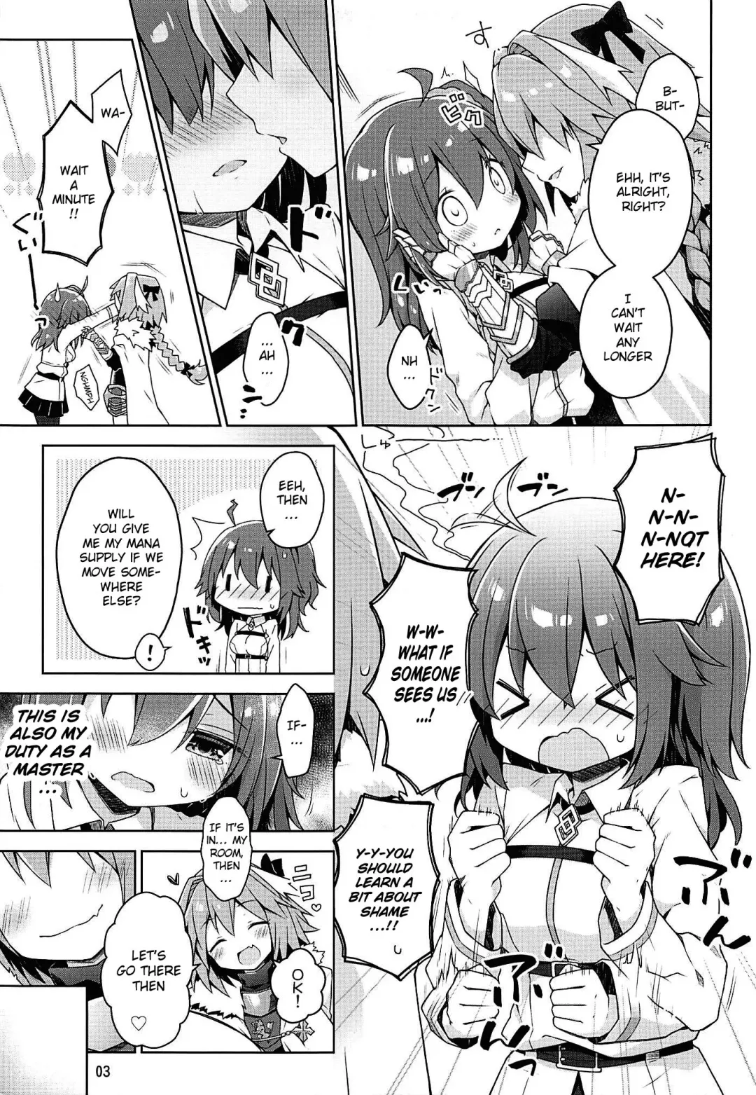 [Anzuame] Boku no Master wa "Iya" tte Ienai. | My Master Can't Say "No" Fhentai - Page 4