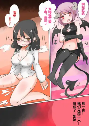 Read [Vae] Otouto Succubus-ka! Inma no Kyoudai Nyotaika Sakusen 1+2 - Fhentai