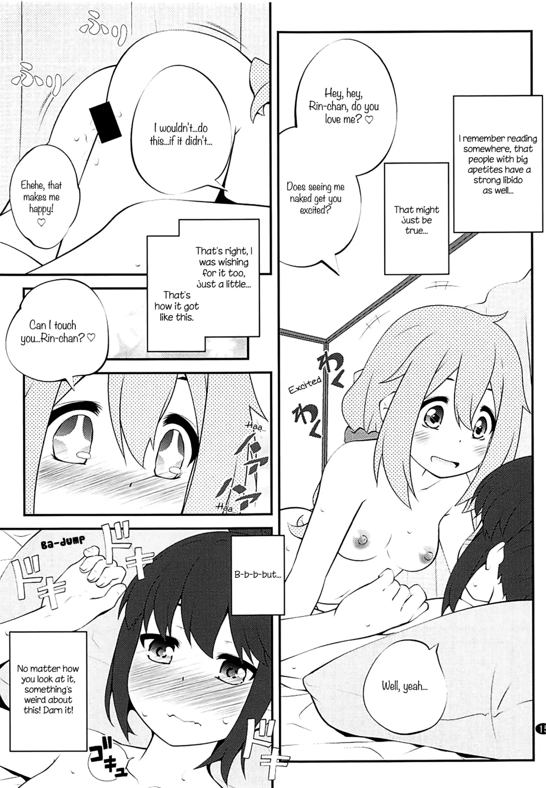 [Goyac] Sankakkei no, Himitsu | Triangle Secret Fhentai - Page 14