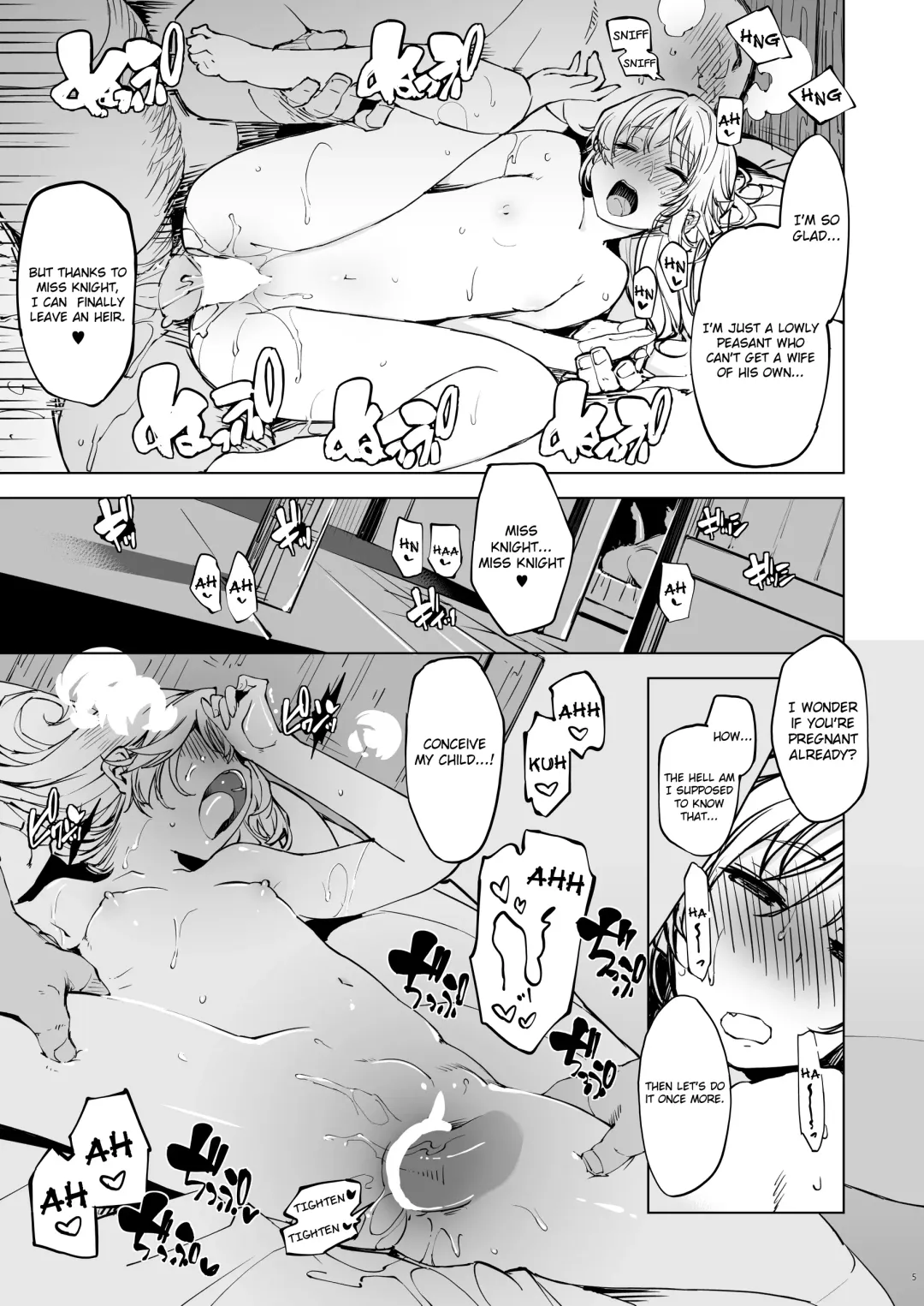 [Mil] Mordred ga Oji-san to | Mordred and the Old Man Fhentai - Page 5