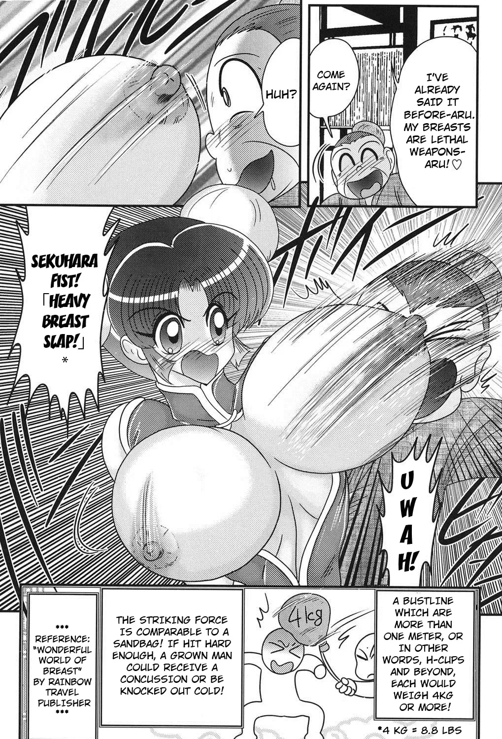 [Kamitou Masaki] Nyuurin Kazan -Gekisatsu Kyonyuuken- Ch. 1-2 Fhentai - Page 33