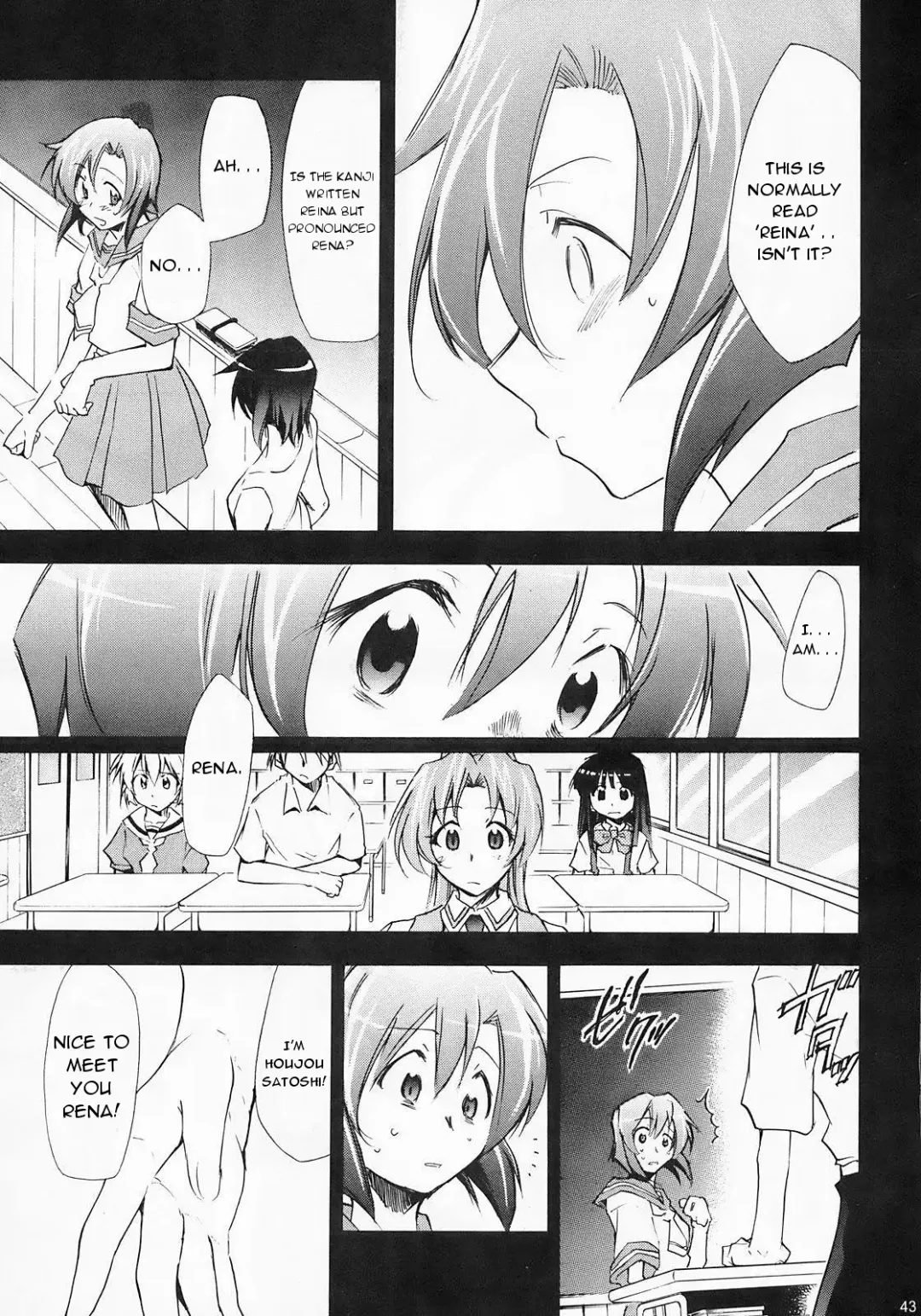 [Kimimaru] Higurashi no Naku You ni Ni Fhentai - Page 42