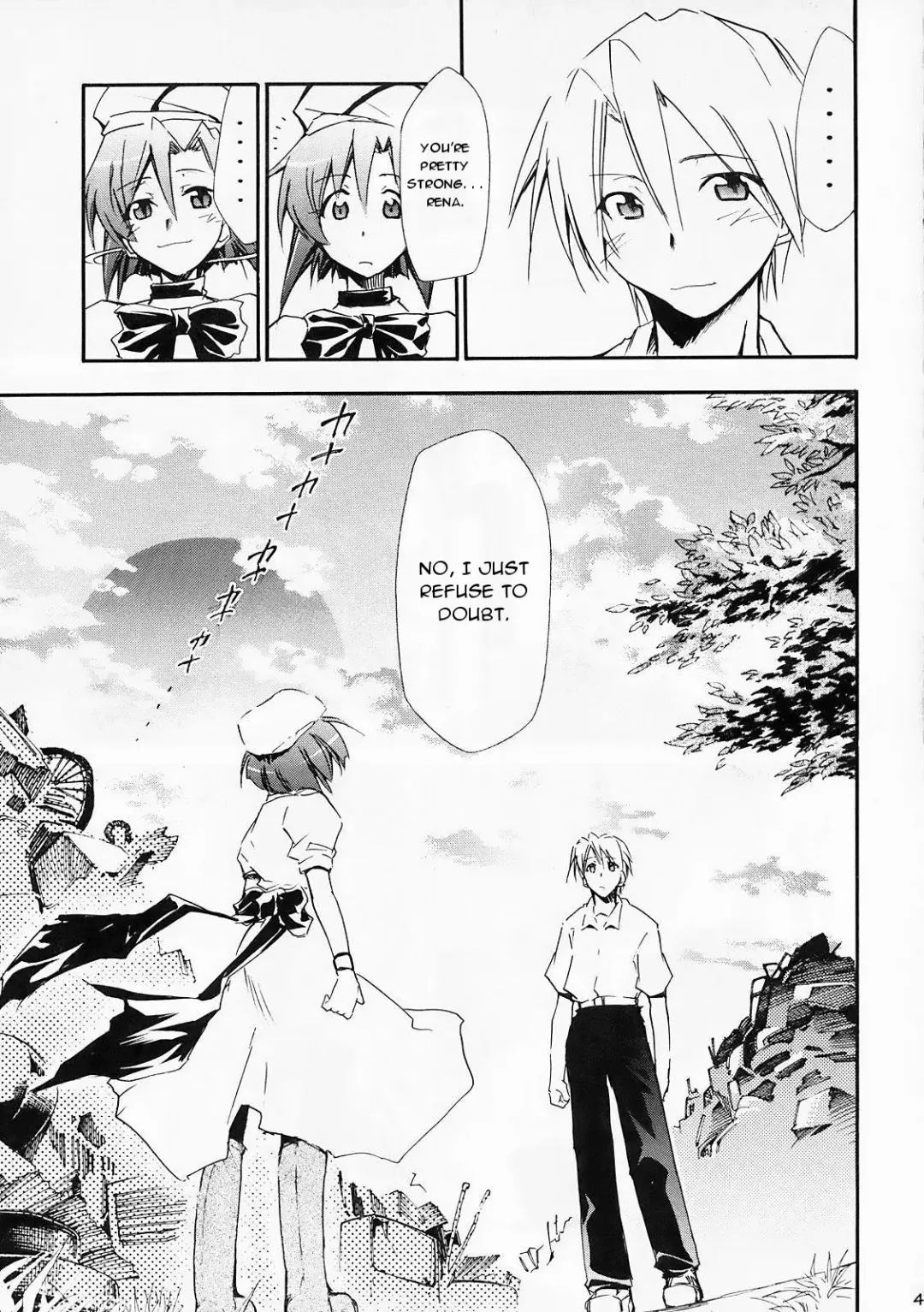 [Kimimaru] Higurashi no Naku You ni Ni Fhentai - Page 44