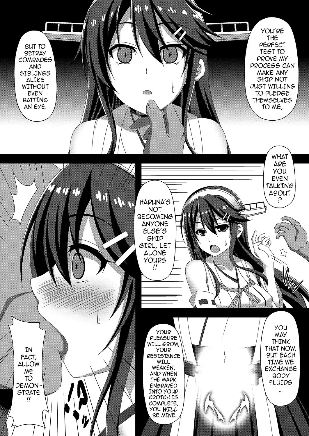 [Militia] Kantai Akuochi Keikaku ~Haruna Hen~ | The All Fleets Corruption Plan ~Episode Haruna~ Fhentai - Page 4