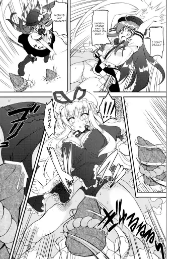 [Asaga Aoi] Fight Saikyou Tennin VS Zako Youkai | Fight! Strongest Celestial VS Small Fry Youkai Fhentai - Page 4