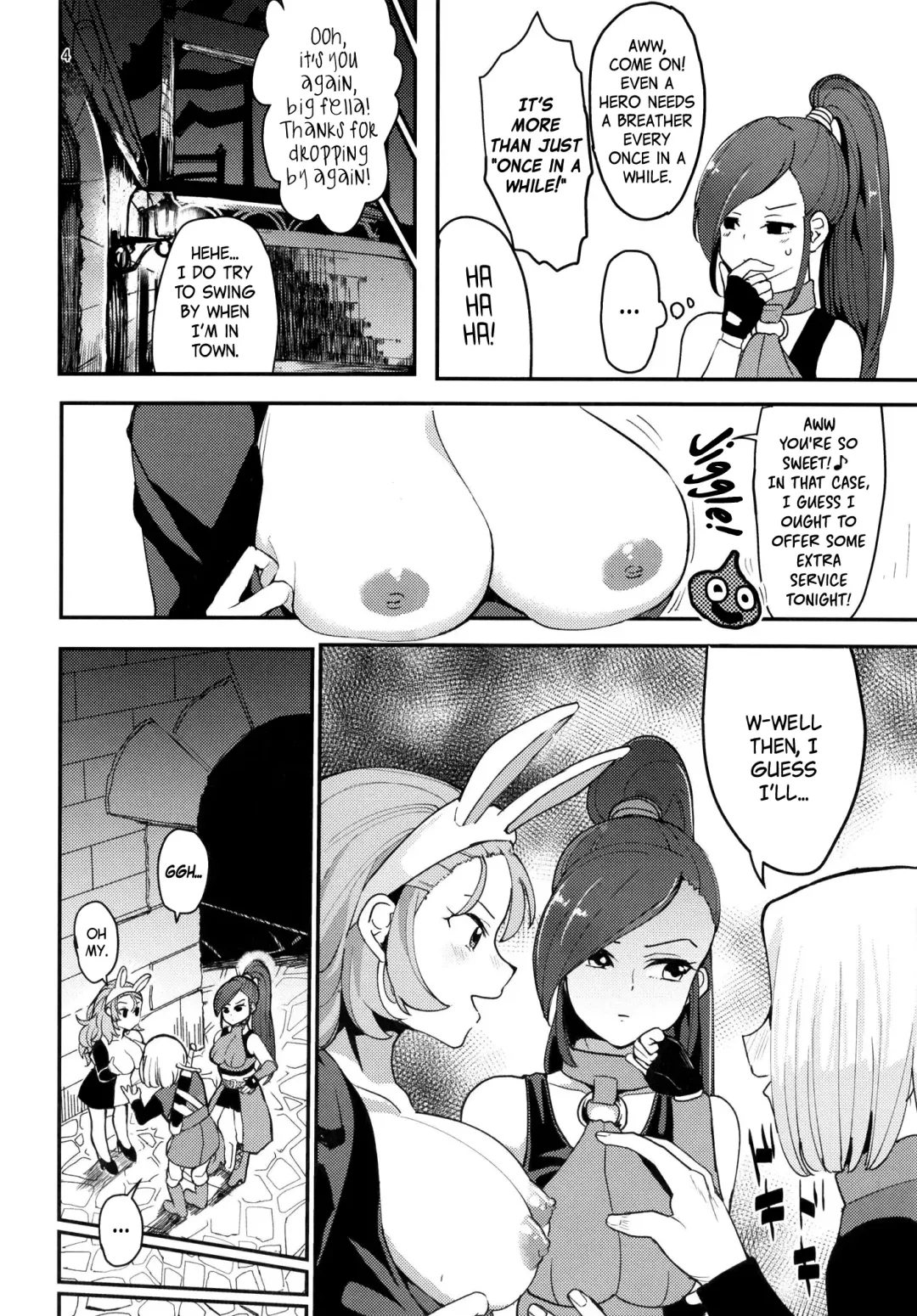 [Ababari] Martina ga Puff-Puff jou no Kawari ni Puff-Puff Shite Kureru Hon | A Martina-performs-PUFF-PUFF-instead-of-the-Puff-Puff-Girl comic Fhentai - Page 4