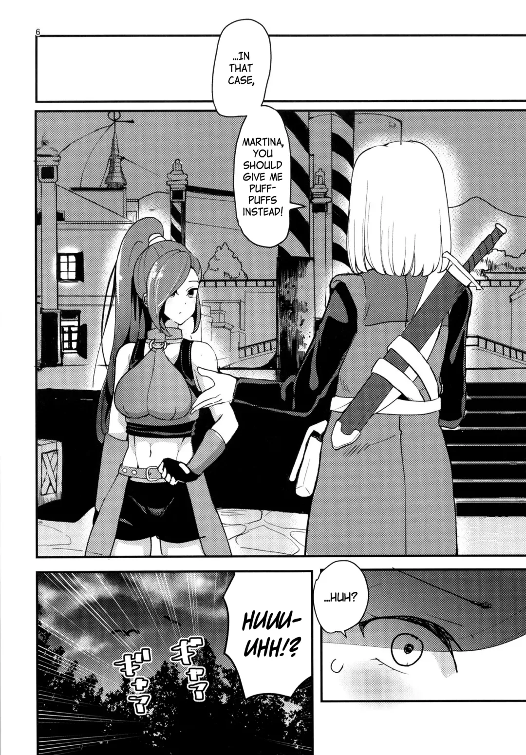 [Ababari] Martina ga Puff-Puff jou no Kawari ni Puff-Puff Shite Kureru Hon | A Martina-performs-PUFF-PUFF-instead-of-the-Puff-Puff-Girl comic Fhentai - Page 6