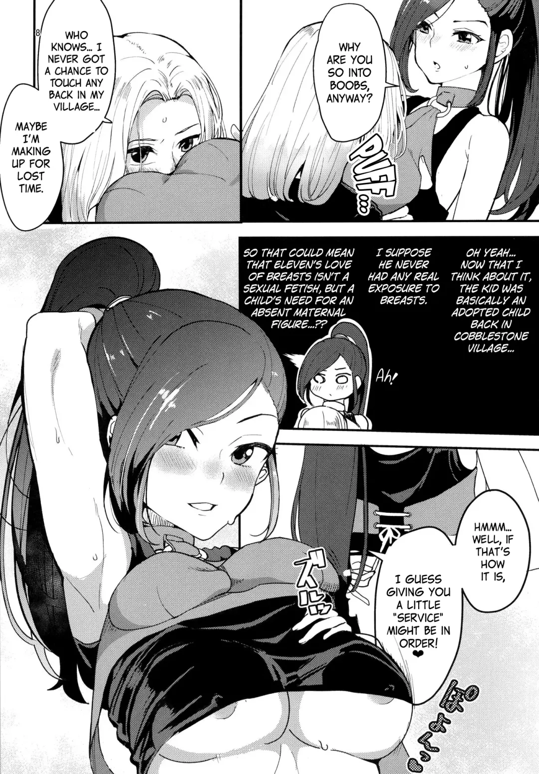 [Ababari] Martina ga Puff-Puff jou no Kawari ni Puff-Puff Shite Kureru Hon | A Martina-performs-PUFF-PUFF-instead-of-the-Puff-Puff-Girl comic Fhentai - Page 8