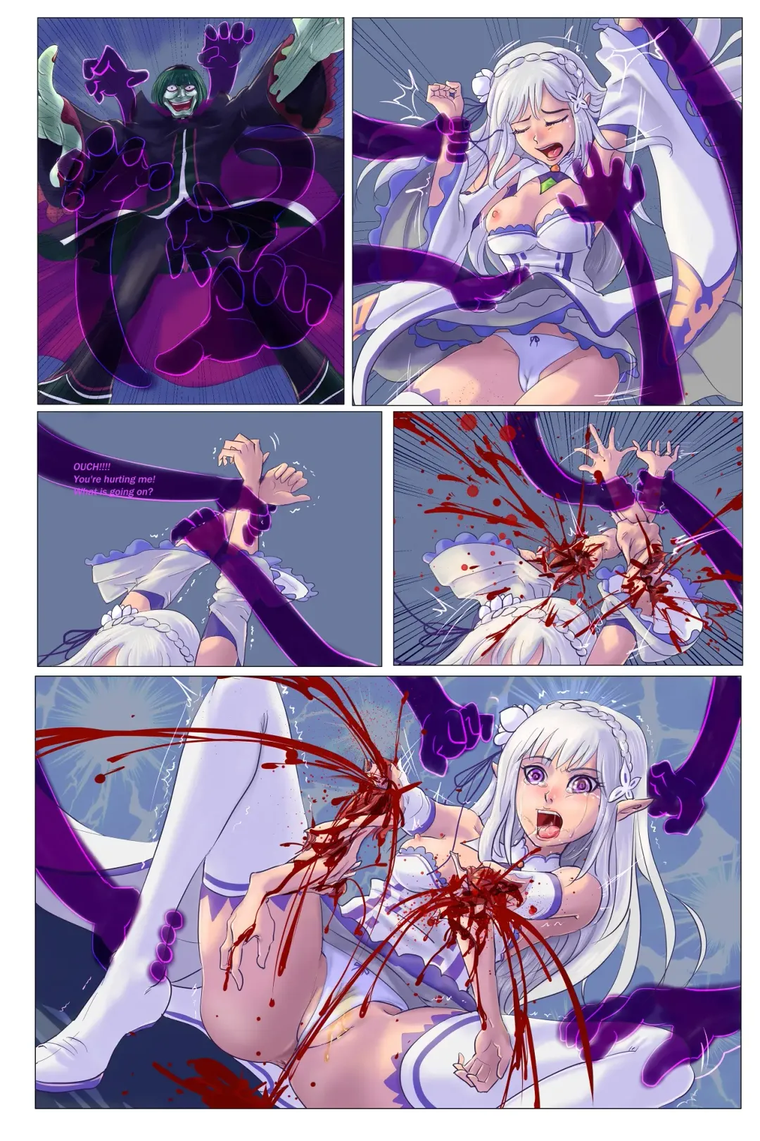 [Ayaswan] DEATH RAPE OF EMILIA Fhentai - Page 7