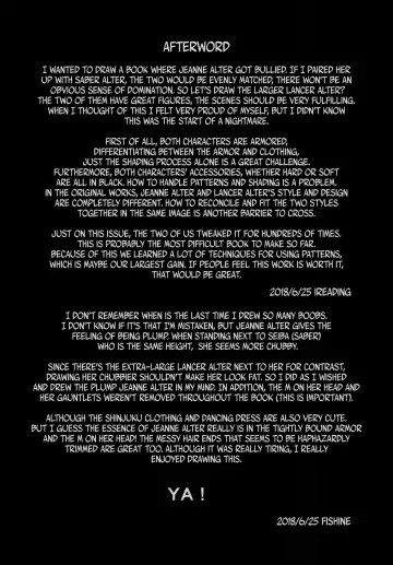 [Abi Kamesennin - Hirame] CHALDEA MANIA - Jeanne Alter (uncensored) Fhentai - Page 24