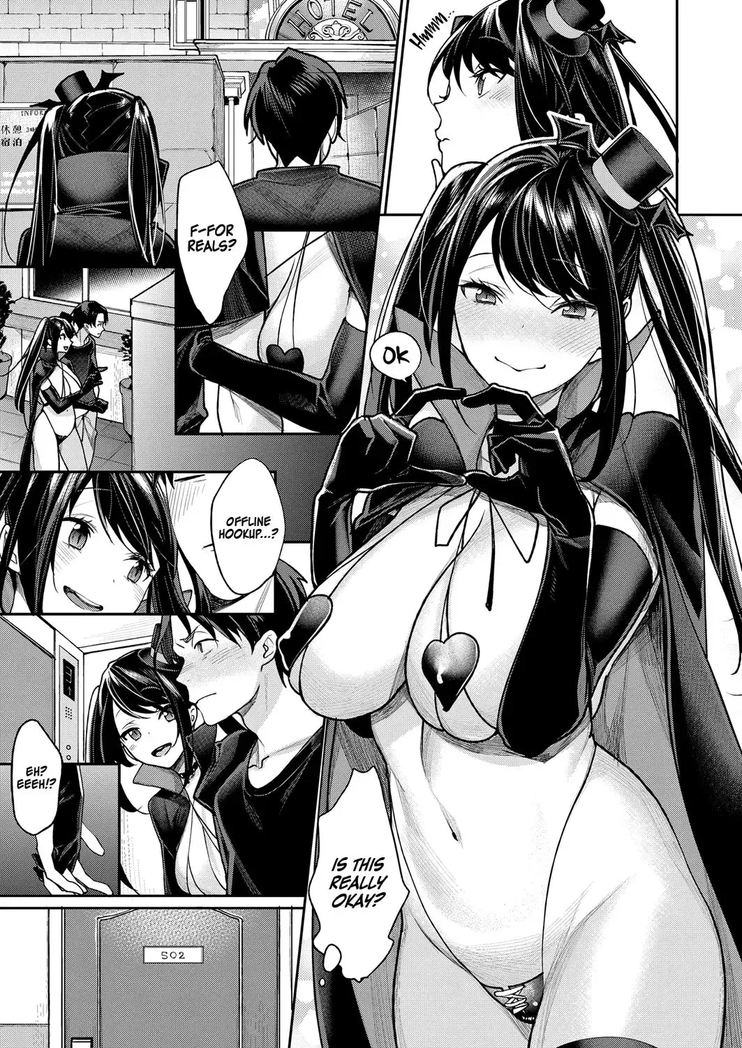 [Mgmee] Hajimete no Off-Pako | My First Offline Hookup Fhentai - Page 5