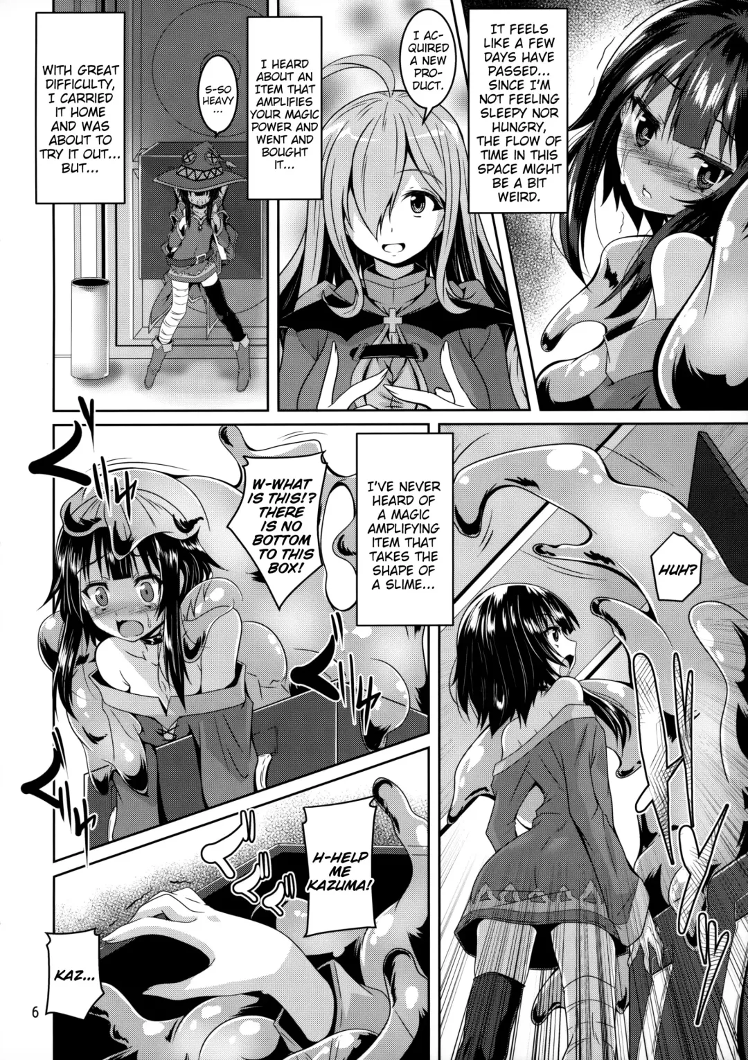 [Fumihiro] Megumin Slime-zuke! | Slime immersed Megumin! Fhentai - Page 5