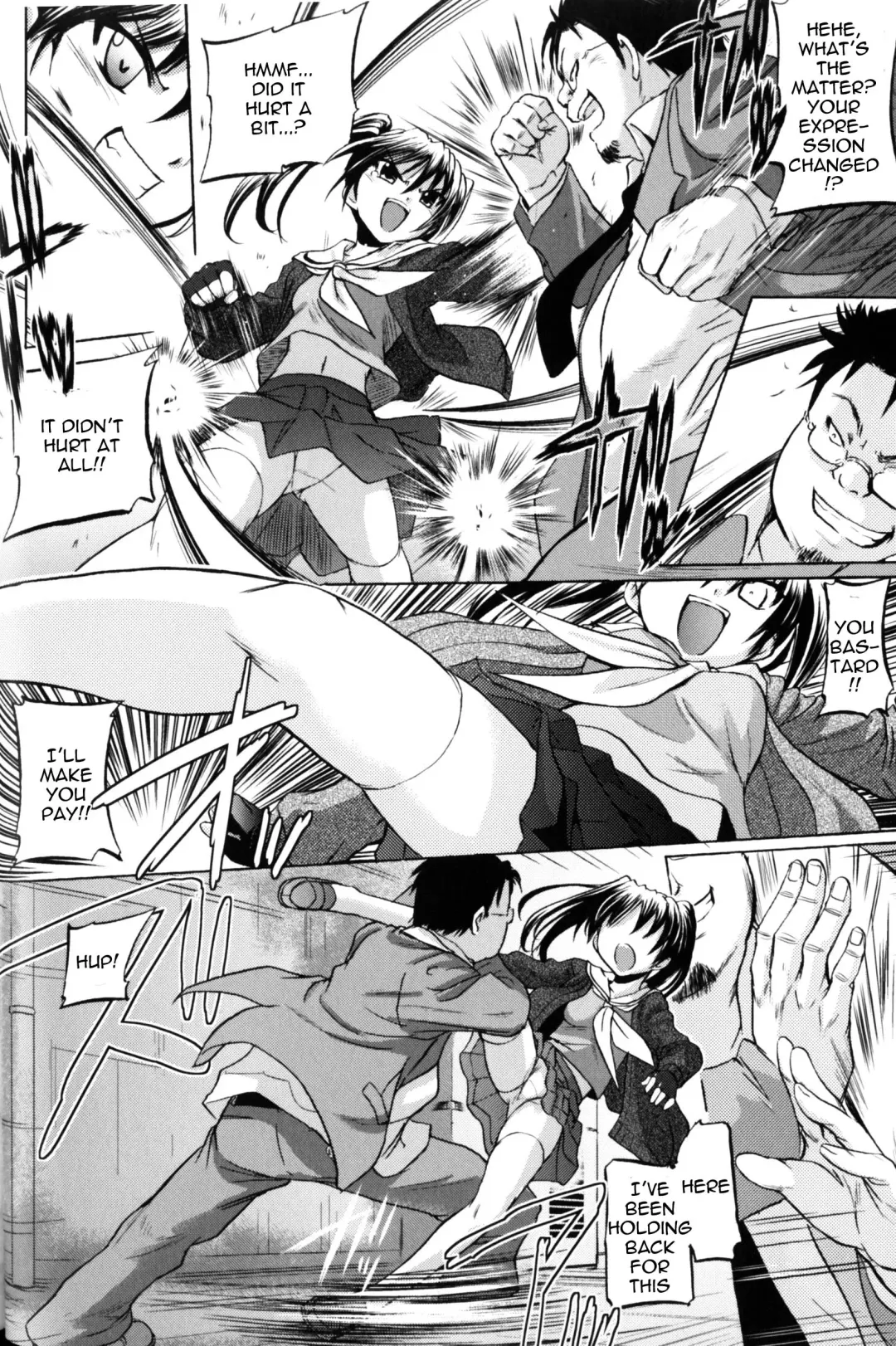 [Tokimal Yoshihisa] Bakuretsu Kenka Musume Nao | Explosive Female Brawler Nao Fhentai - Page 4
