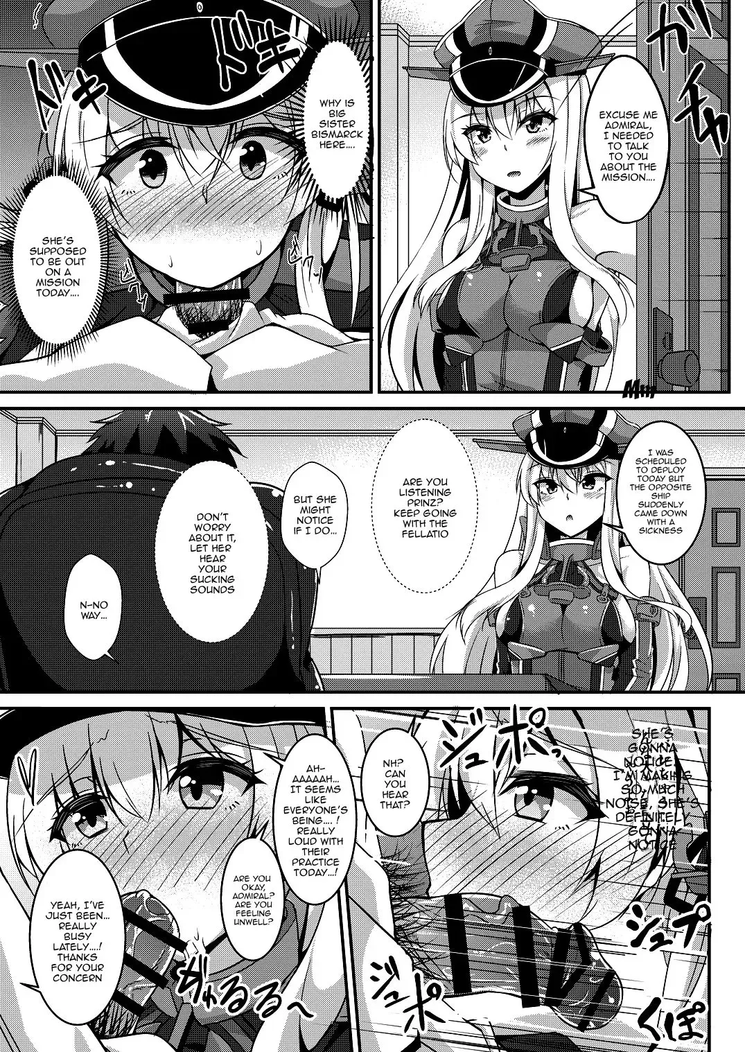 [Kazamitiu] Daily life of admiral and two German ship - Teitoku to Futari no Nichijou Fhentai - Page 9