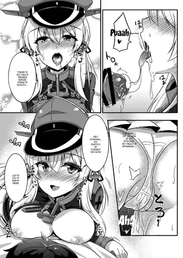 [Kazamitiu] Daily life of admiral and two German ship - Teitoku to Futari no Nichijou Fhentai - Page 11