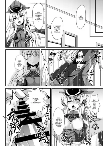 [Kazamitiu] Daily life of admiral and two German ship - Teitoku to Futari no Nichijou Fhentai - Page 12