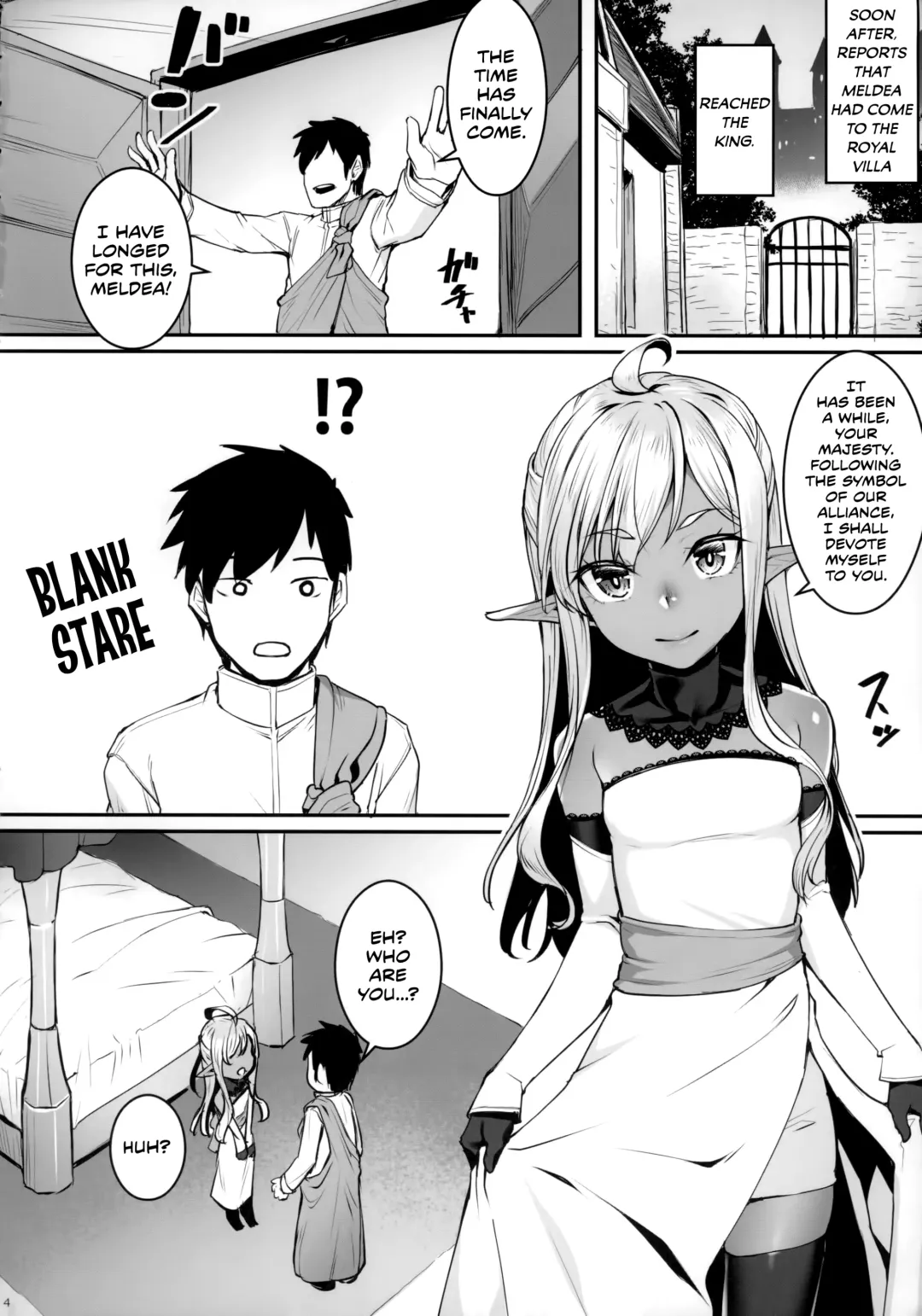 [Kasei] Dark Elf no Himegimi to Ichakorax | TEASExing the Dark Elves' Princess Fhentai - Page 5