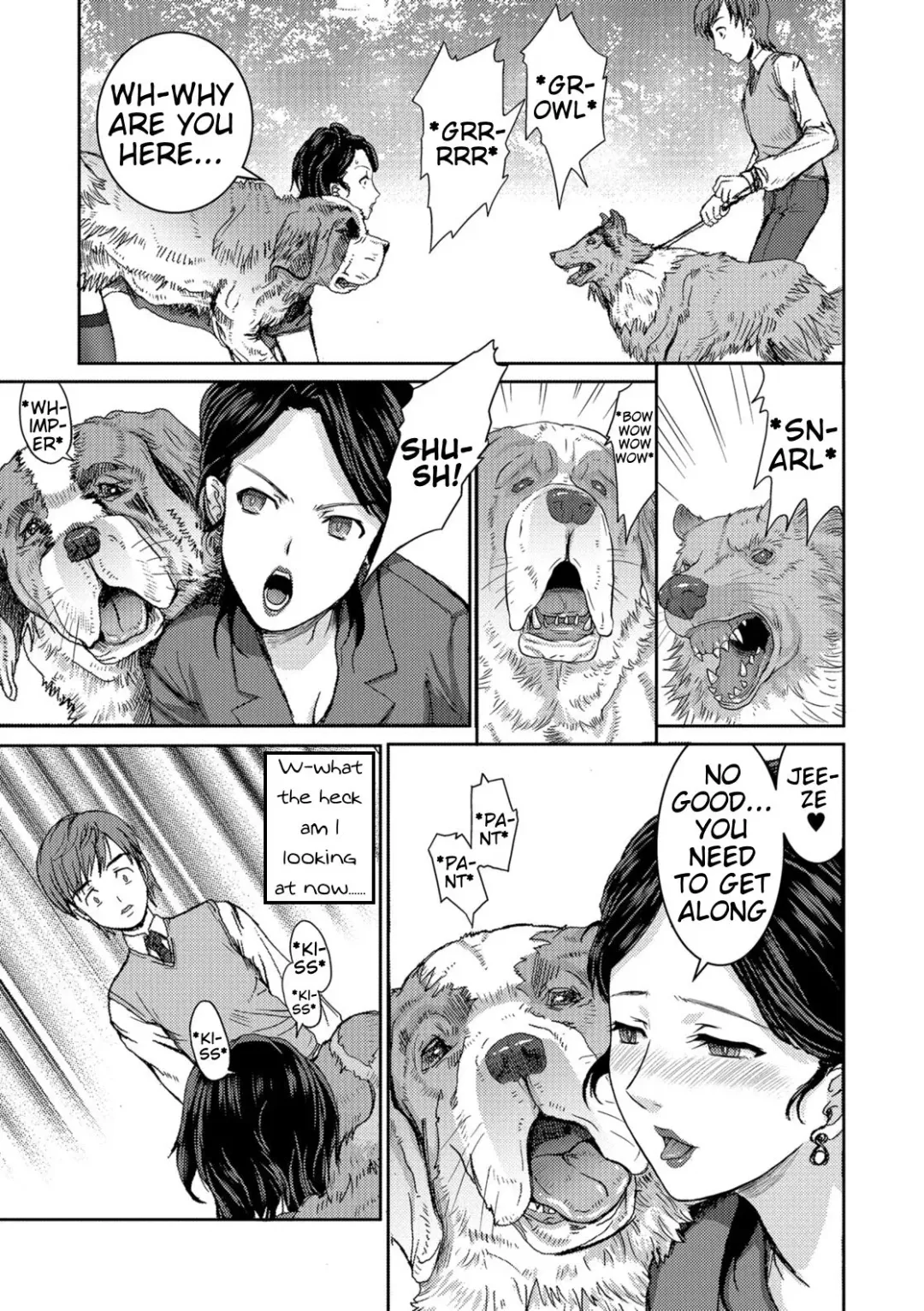 [Takeichi Okome] Honoguraki Mori no Reizoku -The SUIT and DOG- |  Slavery in the Dark Forest -The SUIT and DOG- Fhentai - Page 9