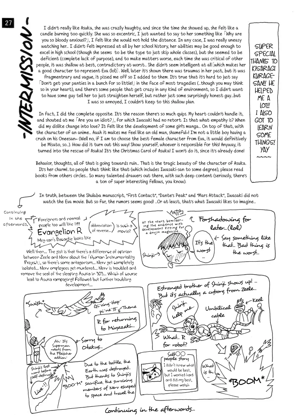 [Iwasaki Tatsuya] Zenseiki no Evangelicosan (Kouhen) | Last Century's Evangelicosan Fhentai - Page 27