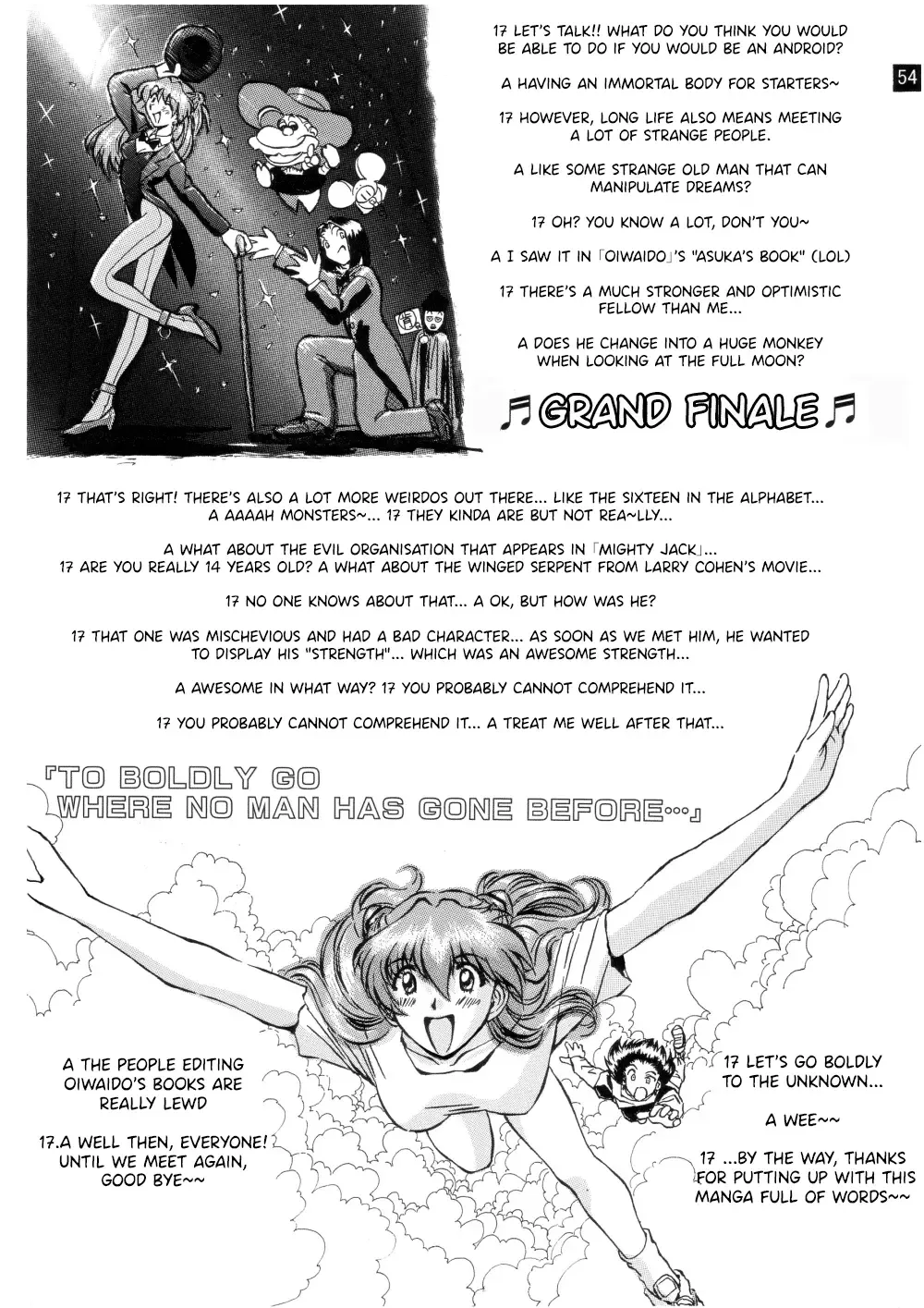 [Iwasaki Tatsuya] Zenseiki no Evangelicosan (Kouhen) | Last Century's Evangelicosan Fhentai - Page 54