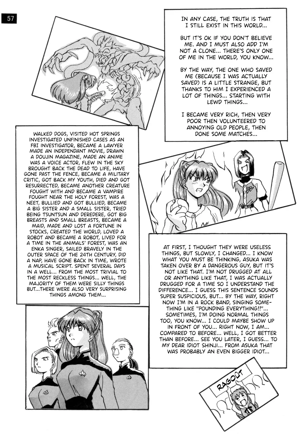 [Iwasaki Tatsuya] Zenseiki no Evangelicosan (Kouhen) | Last Century's Evangelicosan Fhentai - Page 57