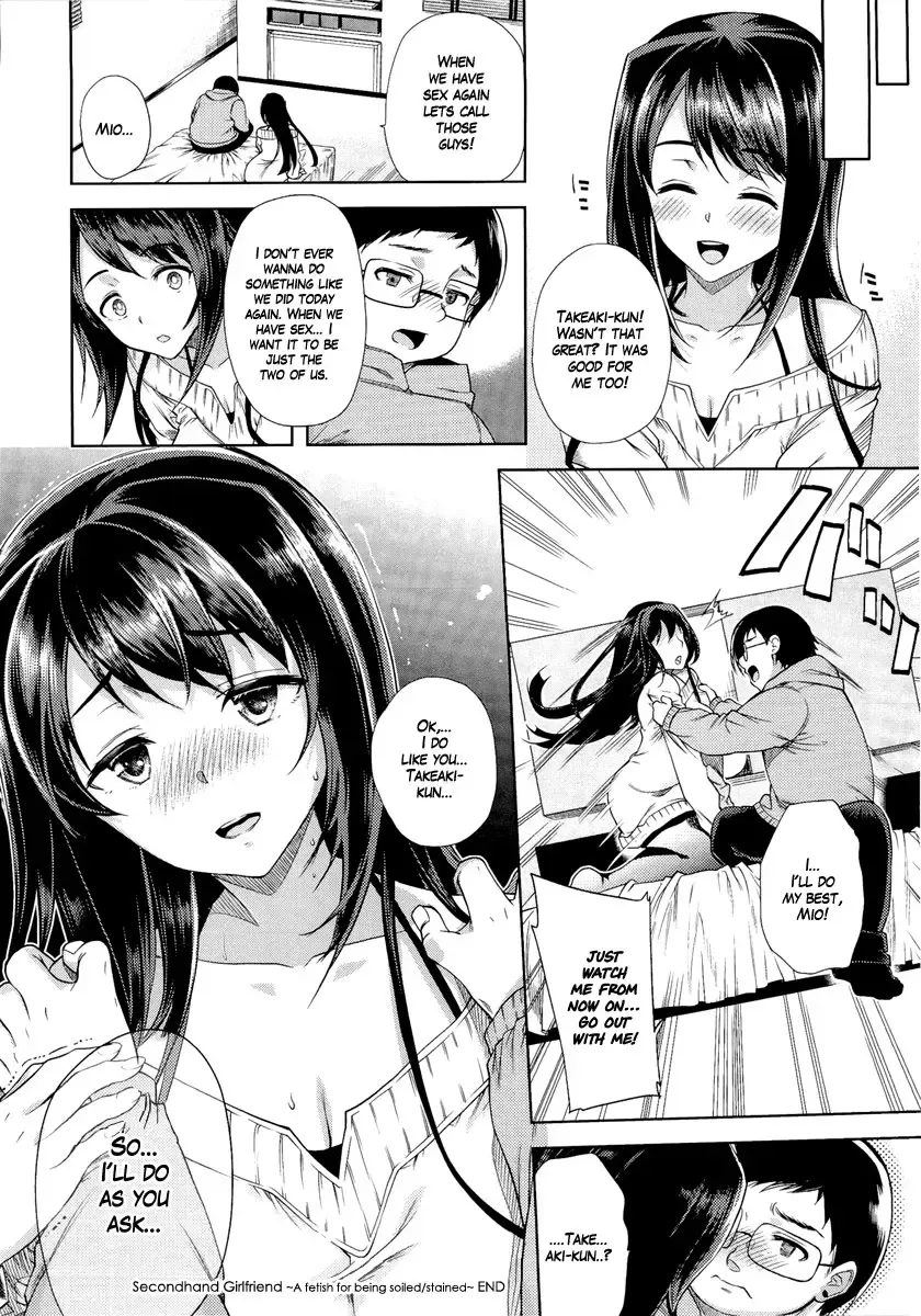 [Ohkami Ryosuke] Chuuko Kanojo ~Somekaerareta Seiheki~ | Secondhand Girlfriend ~A fetish for being soiled/stained~ Fhentai - Page 20