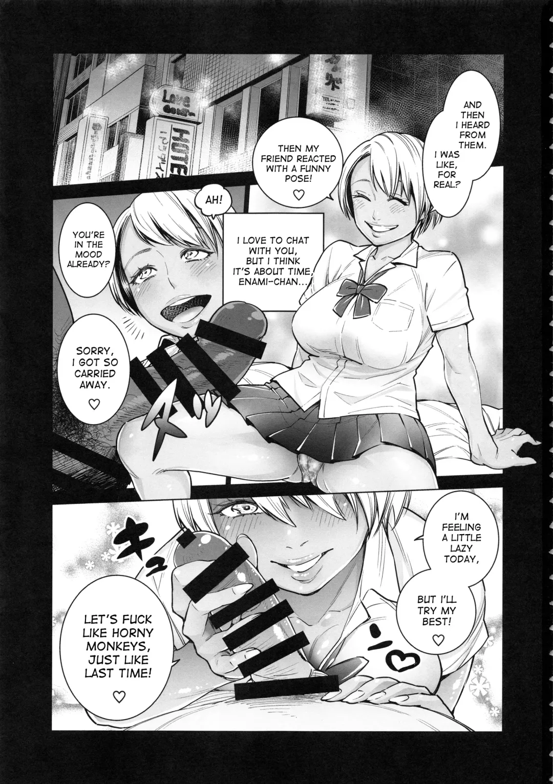 [Kyoukei - Yuchi] THE BITCHES 3 Enami wa Moto Kuro Gal Yariman-zuma Fhentai - Page 3