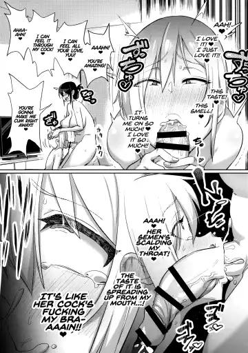 [Chimosaku] Sebaramix!! Futari de Sodateyo! Otokonoko Shikyuu | Abdominal Pregnancy X! Let's Raise Him Together [English] =LWB= & Fhentai - Page 8