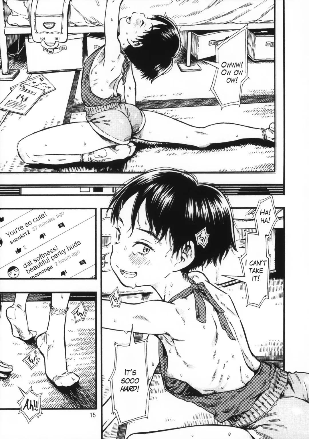 [Minori Kenshirou] Jitsuzai Hisesshoku Shoujo Junbigou | Really Oblivious Girl - Prelude Fhentai - Page 15