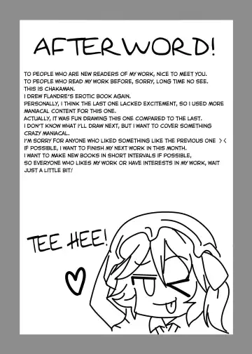 [Chakkaman] Flandre ga Debu Otoko ni Okasare te Bokkoboko ni sareru Hon | The Flandre Getting Beaten Up And Raped By a Fat Man Book Fhentai - Page 21