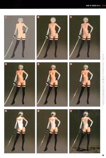 [Norve Watanabe] SENSUAL Vol.14 NieR：Automata GIRLS ILLUSTRATIONS 1 Fhentai - Page 27