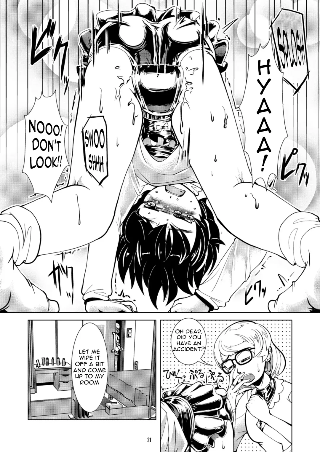 [Tsuno] Rubber Omutsu Date | Rubber Diaper Date Fhentai - Page 22