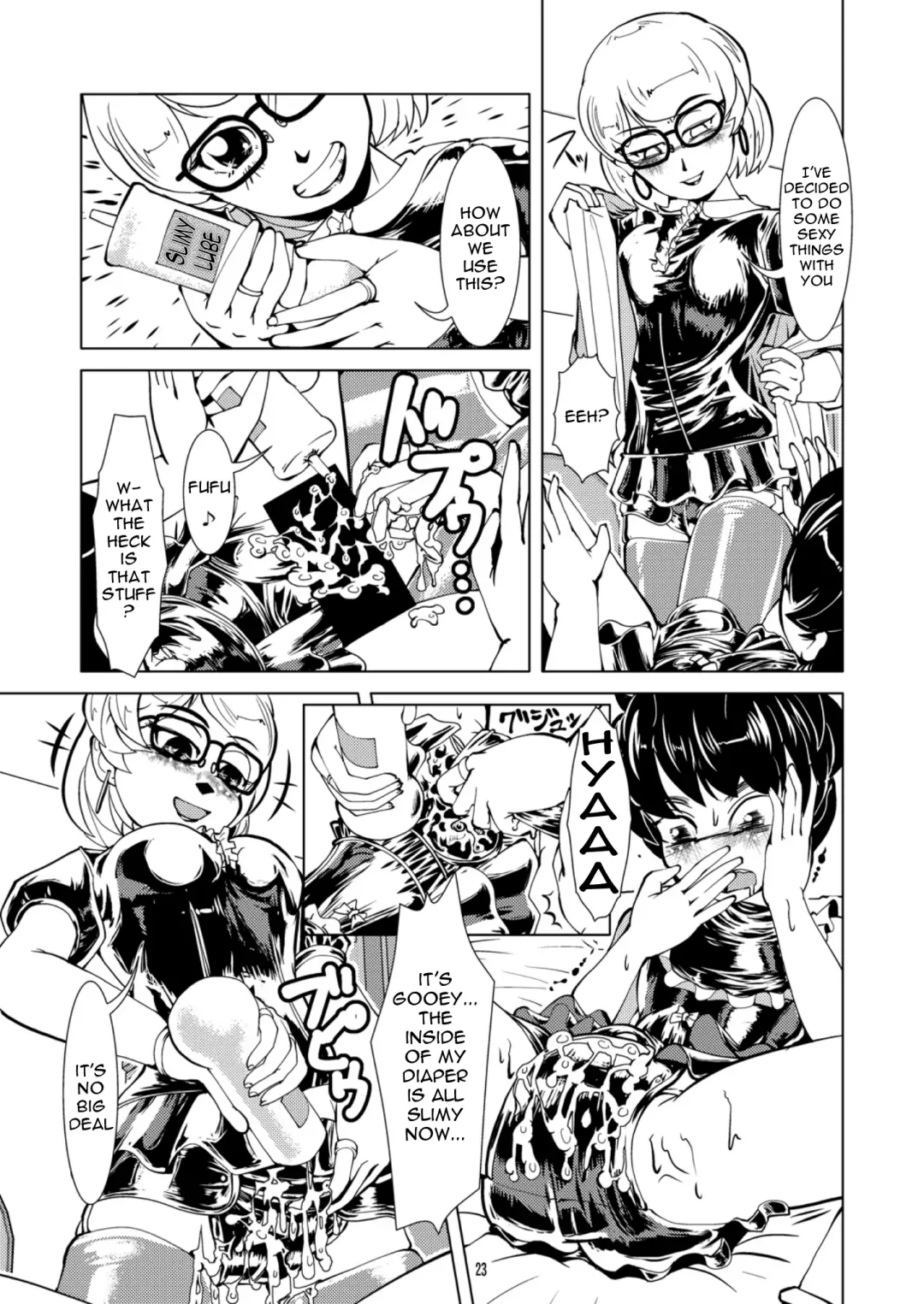 [Tsuno] Rubber Omutsu Date | Rubber Diaper Date Fhentai - Page 24