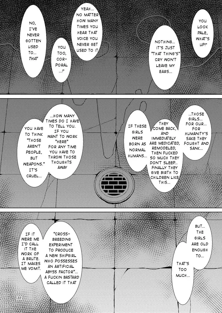 [Naniwadou Matatabi] HYBREED ~Shinkai Tsuki Kanmusu Shussan Kiroku~ | HYBREED ~Abyss-Touched Shipgirl Birthing Record~ Fhentai - Page 21