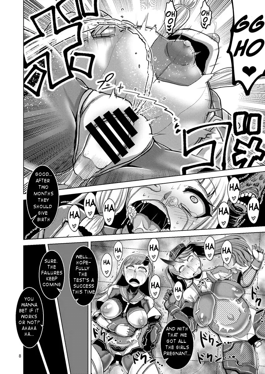[Naniwadou Matatabi] HYBREED ~Shinkai Tsuki Kanmusu Shussan Kiroku~ | HYBREED ~Abyss-Touched Shipgirl Birthing Record~ Fhentai - Page 7
