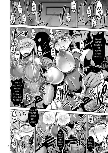 [Naniwadou Matatabi] HYBREED ~Shinkai Tsuki Kanmusu Shussan Kiroku~ | HYBREED ~Abyss-Touched Shipgirl Birthing Record~ Fhentai - Page 3