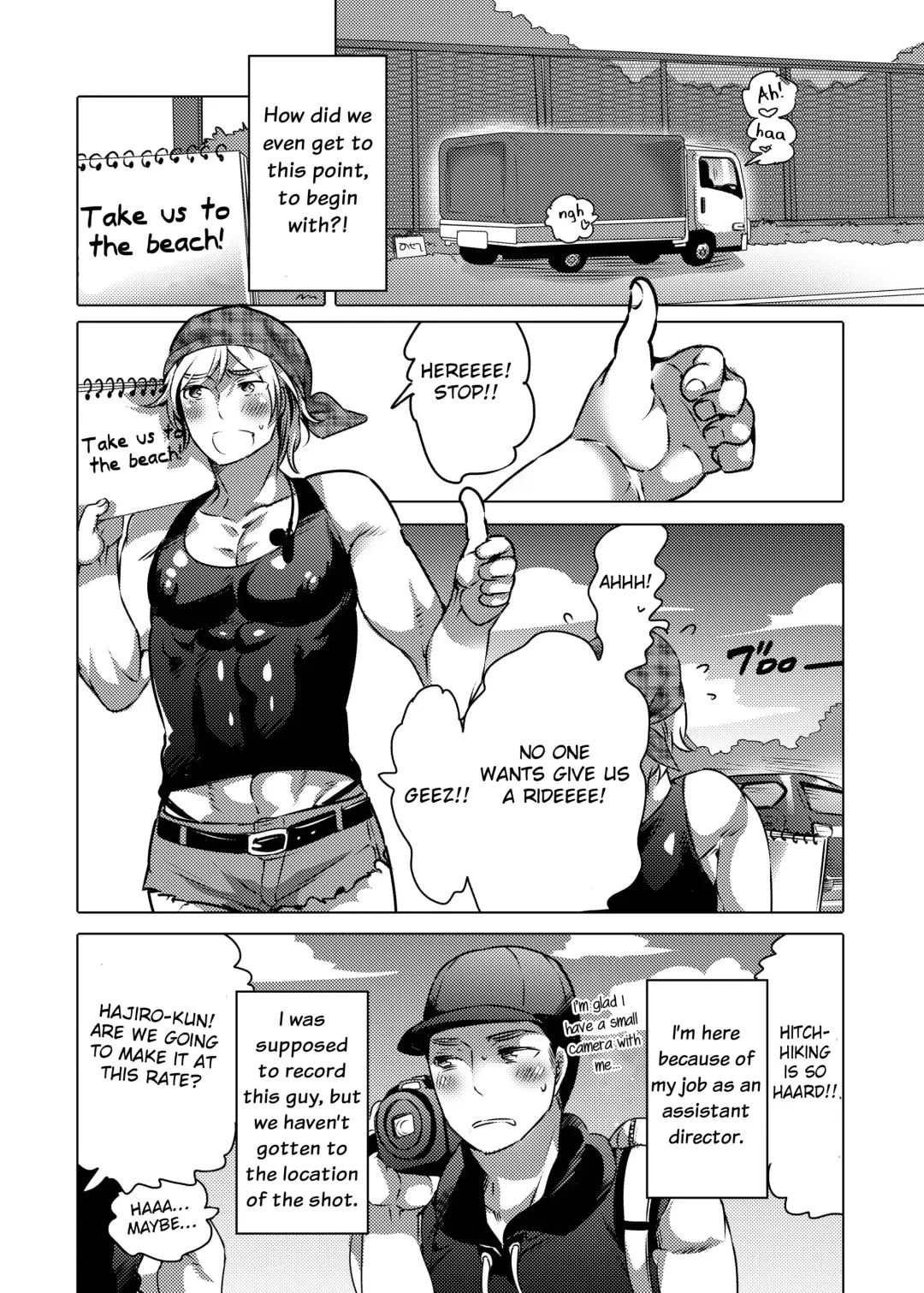 [Inochi Wazuka] Kamimachi Danshi Pakopako Bitchhike Fhentai - Page 3