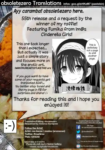 [Ma-kurou] Sagisawa Fumika, Ochiru ~Ossan ga Idol to Enkou Sex~ Fhentai - Page 46