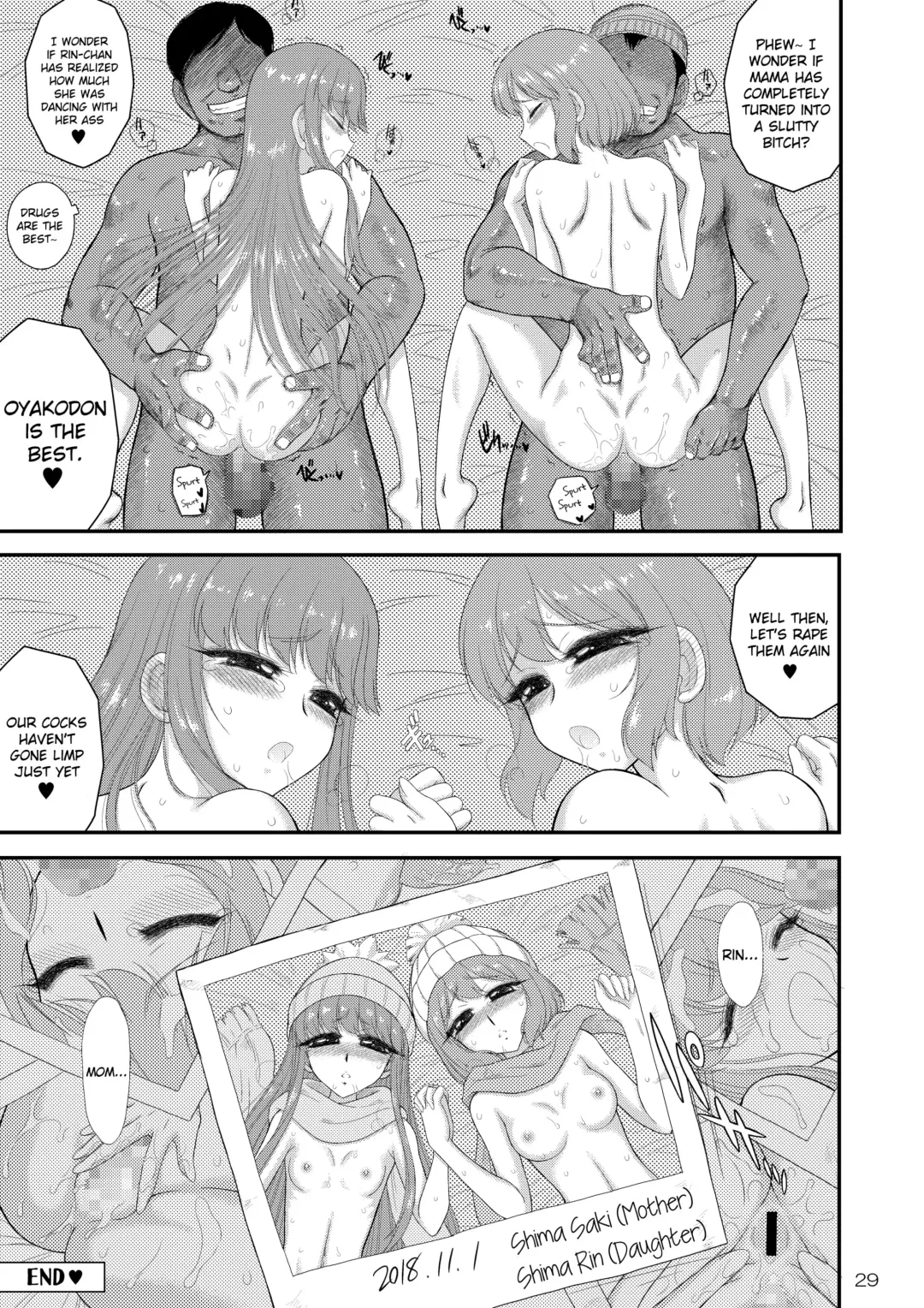 [Kuroinu Juu] Haha to Musume to Donburi Camp Fhentai - Page 29