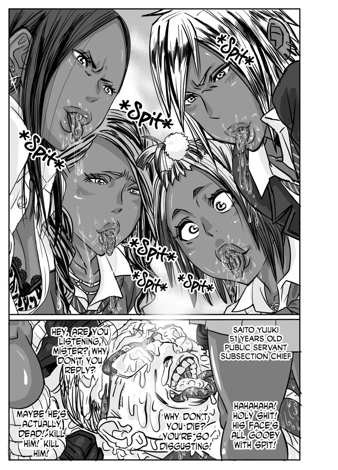 Cho ~Namaiki na Kuro Gal JK to Pakoritai Kimo Oyaji-tachi Fhentai - Page 42