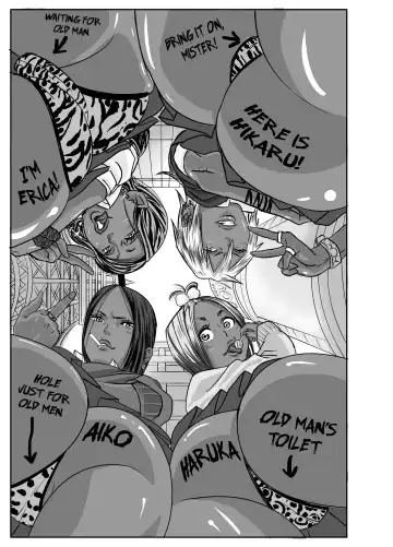 Cho ~Namaiki na Kuro Gal JK to Pakoritai Kimo Oyaji-tachi Fhentai - Page 2