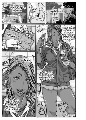 Cho ~Namaiki na Kuro Gal JK to Pakoritai Kimo Oyaji-tachi Fhentai - Page 22