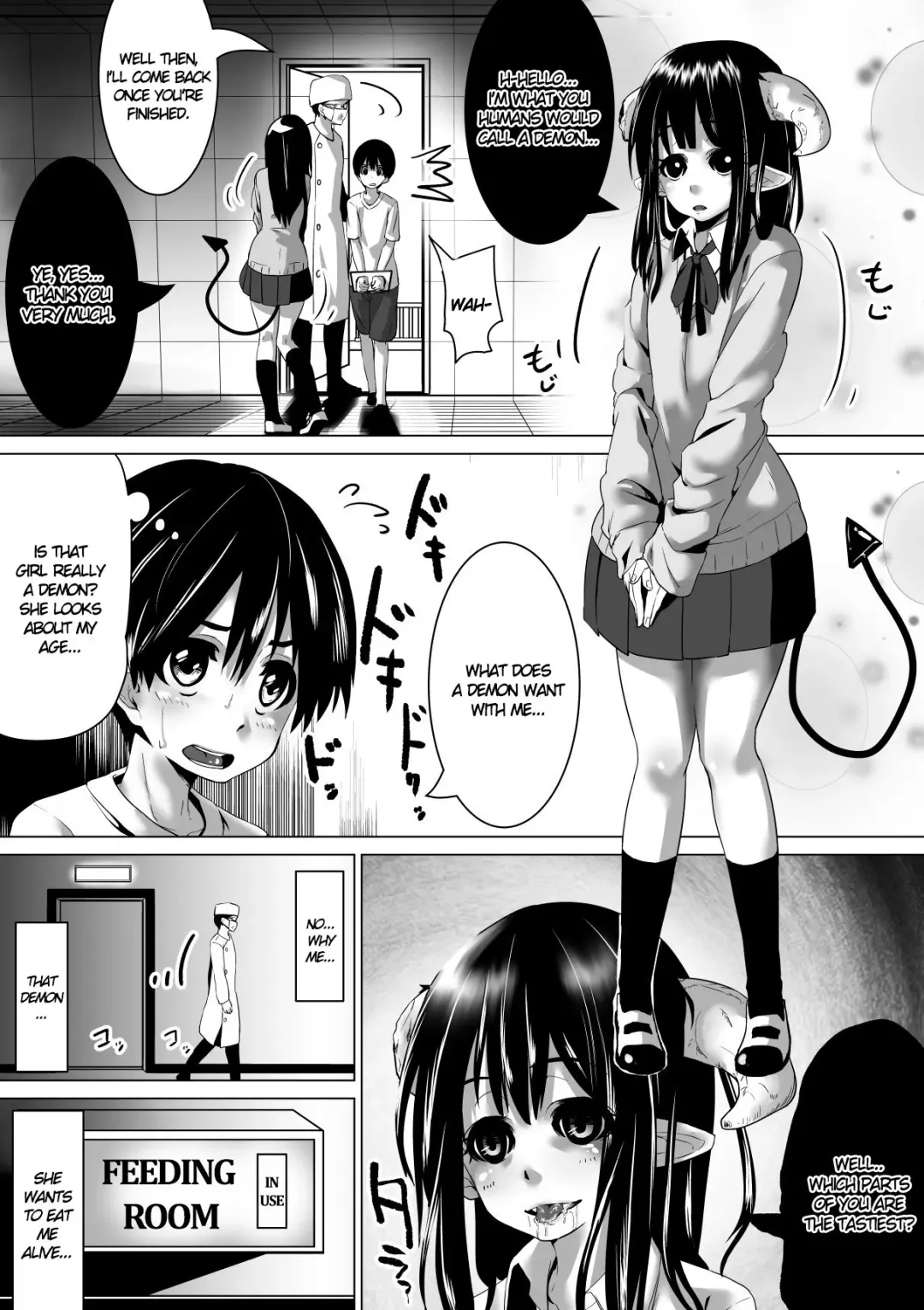 [Tokuni Mirashichi] Suddenly, There Is a Demon Problem Fhentai - Page 1