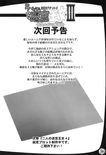 [Rebis] TGWOA 21 - Futari no Meikyuu Oujo III Fhentai - Page 34