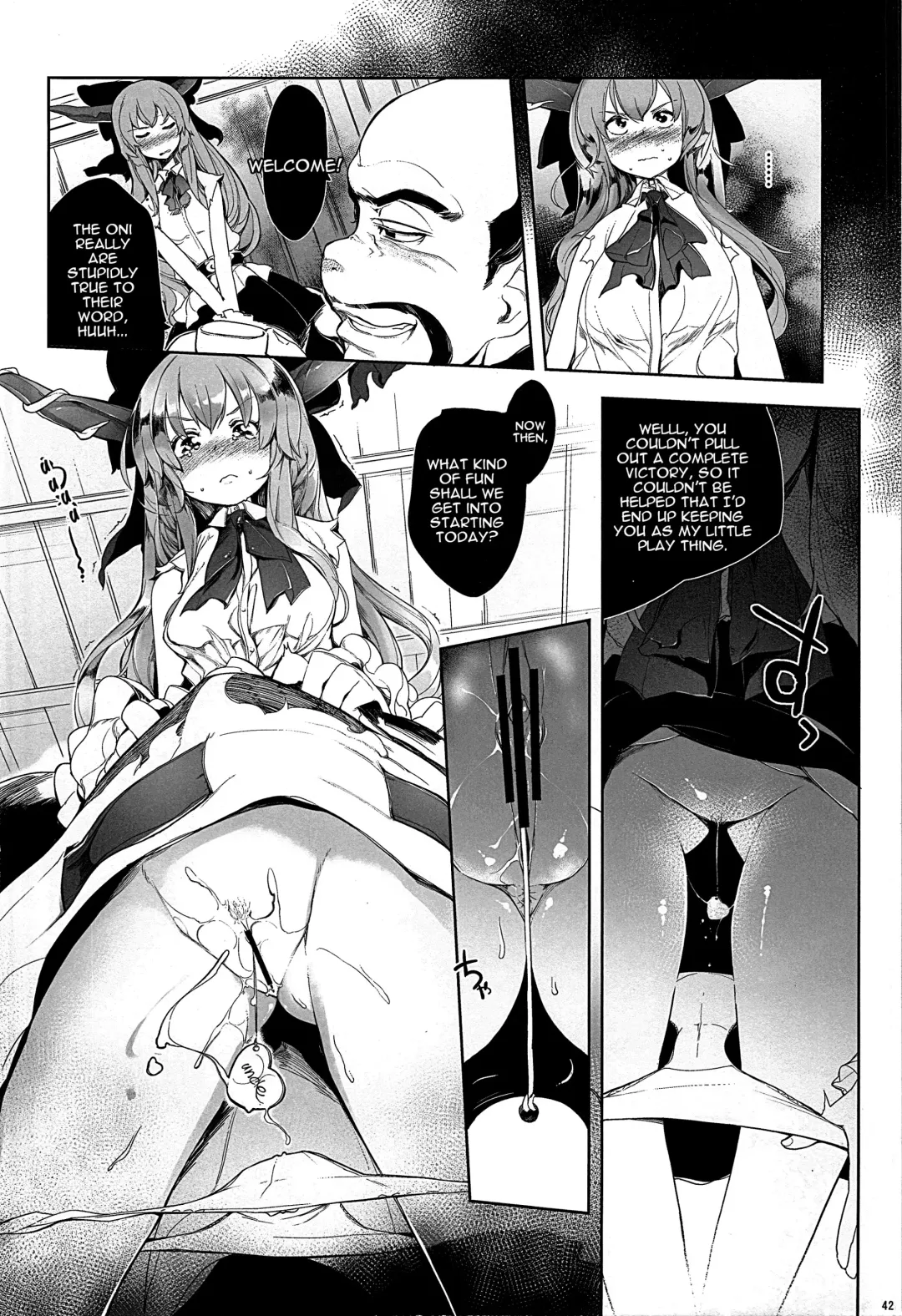 Gensoukyou ni Tanetsuke Oji-san ga Yattekita YA-YA-YA | HOORAY! A Seeding Uncle has made it into Gensoukyou Fhentai - Page 42