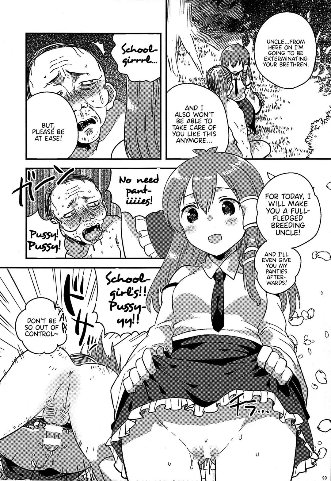 Gensoukyou ni Tanetsuke Oji-san ga Yattekita YA-YA-YA | HOORAY! A Seeding Uncle has made it into Gensoukyou Fhentai - Page 90