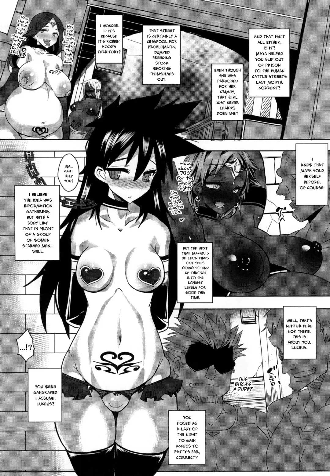[Bbsacon] Dain no Monshou Danshou ~ Mesu Ochi Akuto Hen | Crest of Carnal Depravity Literary Fragment ~ Feminized Luceus Chapter Fhentai - Page 13