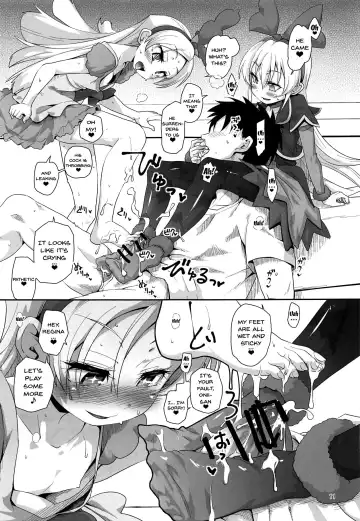 [Kakkuu] Kougekiteki Houshigata Kinpatsu Parfait-chans | Aggressive Servicing Blonde Parfait-chans Fhentai - Page 10