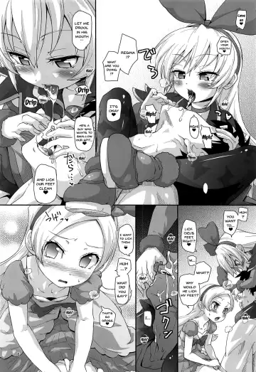 [Kakkuu] Kougekiteki Houshigata Kinpatsu Parfait-chans | Aggressive Servicing Blonde Parfait-chans Fhentai - Page 5
